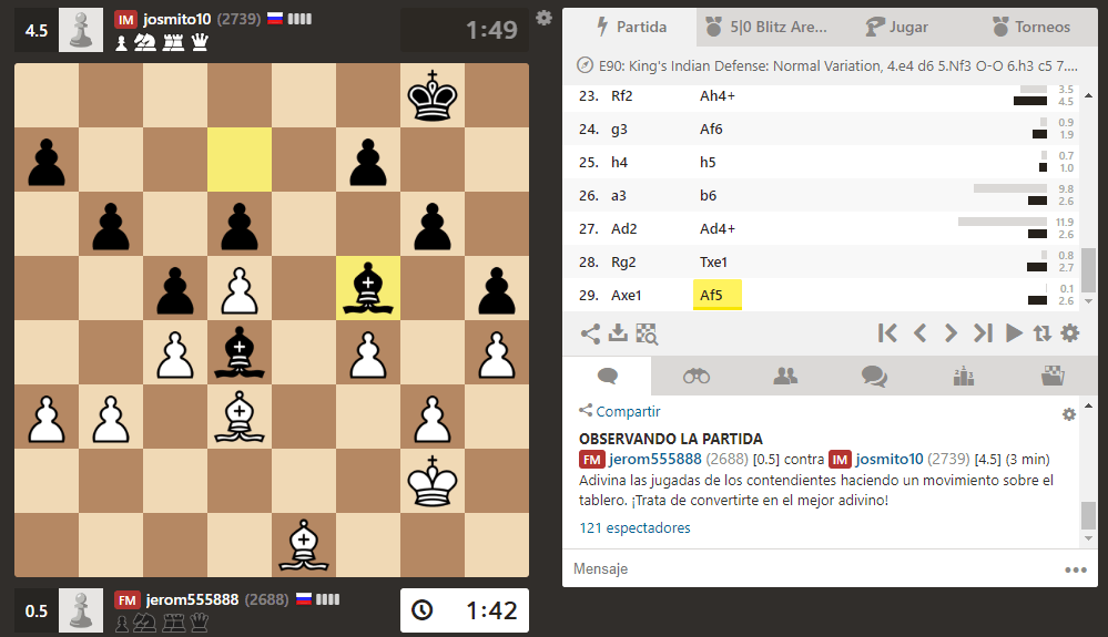 jugar ajedrez online blitz en chess.com