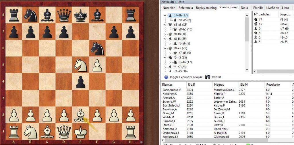 chessbase 15 Plan explorer