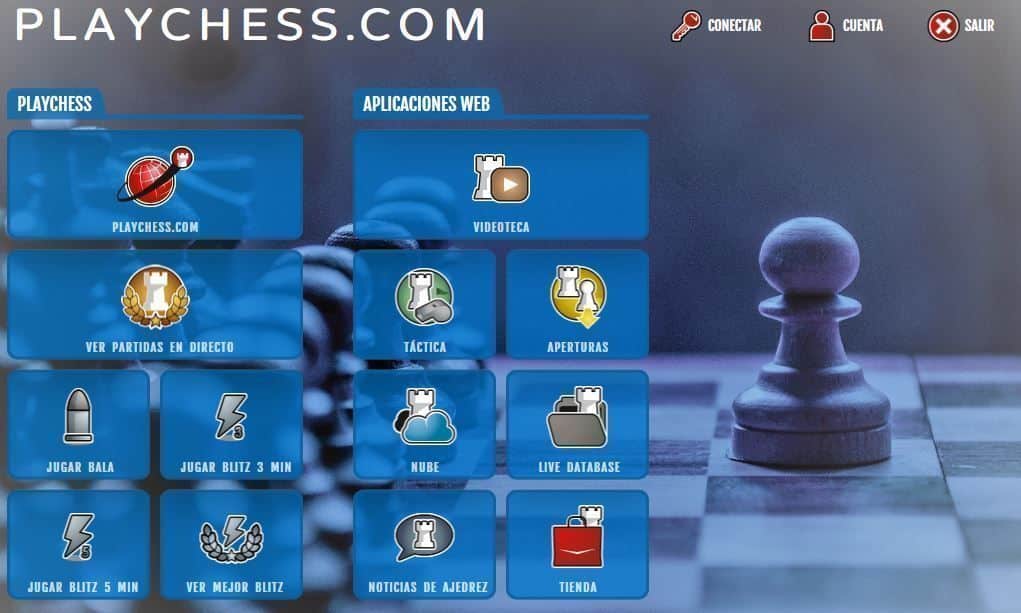 jugar ajedrez en linea en playchess.com