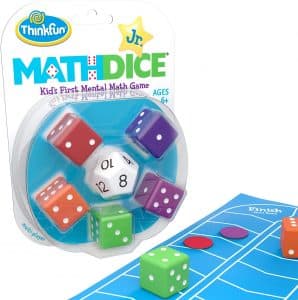 Math dice juego matemático