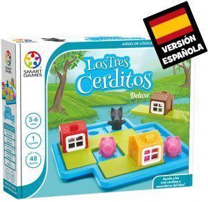 juego de lógica los tres cerditos