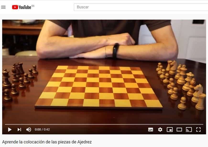 Aprende la colocación de las piezas de Ajedrez en 5 minutos